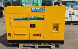 Used Yanmar 40 KVA Super-Silenced Industrial